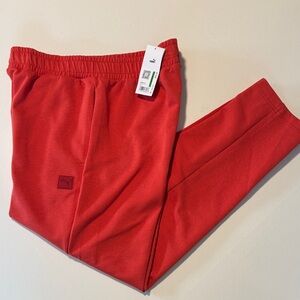 Puma Sweatpants Mens Large Orange Tapered